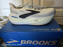 布魯克斯（BROOKS）男子緩震跑鞋Glycerin max超級甘油 灰色/黑色/熒光黃綠 42.5 曬單實(shí)拍圖