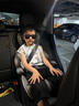 怡戈（Ekobebe）兒童安全座椅增高墊3-12歲大童車載汽車便攜式坐墊簡易008X耀石灰 曬單實拍圖