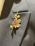 歐本赫?benheart丹麥梅影浮黛胸針梅花大品牌輕奢設計胸花精致別針送禮 胸針-梅影浮黛 梅洛粉 曬單實(shí)拍圖