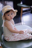 幼歌（YOUGE）夏季新款嬰幼兒卡通清爽防蚊休閑褲時尚寬松寶寶長褲潮 米白 80 cm 曬單實(shí)拍圖