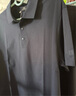 KOLON SPORT/可隆SECO空氣POLO衫 男子戶外吸濕速干防曬UPF50+抗菌T恤上衣 LHPT5AT885-BK 黑色 XL 180/100A 曬單實(shí)拍圖