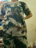 夏季迷彩服全套海藍數(shù)碼軍訓服裝套裝男初高中大學服薄款棉服 海藍套裝6件套(鞋碼備注) 185 曬單實拍圖