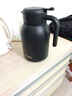 膳魔師（THERMOS）保溫壺玻璃內(nèi)膽家用大容量便攜宿舍暖水壺?zé)崴縏EHA/TEHD TEHD-黑色 1.48L 曬單實(shí)拍圖