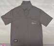 JEEP SPIRIT吉普短袖T恤男士POLO衫夏季冰絲高端上衣服潮工裝半袖 灰色 XL 曬單實(shí)拍圖