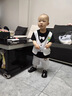 G.DUCKKIDS小黃鴨童裝男童套裝夏季周歲禮服男寶寶夏季領(lǐng)結(jié)款小西裝兒童衣服 藍(lán)色 90 建議80-90cm1歲半-2歲 曬單實(shí)拍圖
