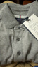 Tommy Hilfiger26春夏新款男裝1985珠地網(wǎng)眼商務(wù)休閑修身短袖T恤翻領(lǐng)POLO衫 深灰色P92 XS （推薦：100-120斤） 曬單實(shí)拍圖