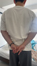 HOLLISTER【涼感印花T】25夏新款情侶寬松T恤男裝女裝KI323-5008 奶油色 L (180/108A) 曬單實(shí)拍圖