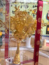 滿(mǎn)城花語(yǔ)黃金色手捧花diy手工材料新娘出嫁禮物婚禮中式秀禾送閨蜜結婚 鸞金款 材料包+亞克力展示盒+手提袋 曬單實(shí)拍圖