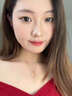 中國黃金（CHINA GOLD）18K金心動(dòng)桃花項鏈女款花朵吊墜首飾中秋節生日禮物送女友愛(ài)人 18K櫻花吊墜【配S925鏈】 曬單實(shí)拍圖