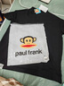 大嘴猴（paul frank）短袖男士Polo衫夏季短袖t恤男休閑潮牌體恤上衣男裝 黑色 3XL  曬單實(shí)拍圖