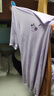 浪莎女童睡裙冰絲莫代爾新款兒童睡衣夏季薄款中大童家居服女寶寶睡裙 紫色 M 140碼(建議身高140c) 均碼 曬單實拍圖