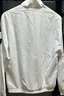 adidas情侶款復(fù)古風(fēng)梭織立領(lǐng)夾克外套男女阿迪達(dá)斯官方三葉草 亮白 M 曬單實(shí)拍圖