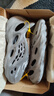 阿迪達(dá)斯yeezyfoam水泥灰椰子夏季清涼運(yùn)動(dòng)洞洞鞋IE4931UK1247 曬單實(shí)拍圖