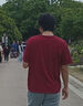 名創(chuàng)優(yōu)品（MINISO）短袖男純棉休閑寬松夏季圓領(lǐng)百搭青少年潮流半袖t恤 白 L 曬單實拍圖