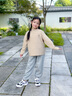 巴拉巴拉balaOne童裝兒童長(zhǎng)袖t恤男童女童2025冬季新款休閑打底衫保暖上衣 咖色調(diào)00455 140 曬單實(shí)拍圖