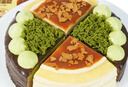 【動(dòng)物奶油】雙拼千層蛋糕（焦糖+開(kāi)心果） 4塊/400g 曬單實(shí)拍圖