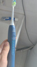 飛利浦（PHILIPS）【肖戰(zhàn)推薦】電動(dòng)牙刷鉆石3系 生日七夕情人節(jié)禮物 情侶款送男生/女友 微泡水流 HX5181/02星云藍(lán) 曬單實(shí)拍圖
