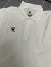 KELME /卡爾美 男士運動短袖POLO衫男款翻領(lǐng)團(tuán)購純色商務(wù)T恤 3891064白色 L 曬單實拍圖