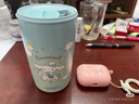 膳魔師（THERMOS）大耳狗蜜蜂花環(huán)系列大咖杯保溫杯大容量水杯便攜吸管杯八角咖啡杯 八角咖啡杯 藍色(自帶杯套) 400ml 曬單實拍圖