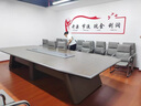 漢紀(jì)堂榆高檔輕奢會(huì)議桌長(zhǎng)桌簡(jiǎn)約現(xiàn)代大型會(huì)議室桌子辦公桌桌椅組合洽談桌 3600*1400*760會(huì)議桌 曬單實(shí)拍圖