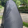 旅行紀(jì)戶外移動(dòng)廁所車載折疊馬桶便攜式應(yīng)急廁所自駕游旅行移動(dòng)坐便器 一體有蓋+帳篷-固化劑+垃圾袋 黑色馬桶 曬單實(shí)拍圖
