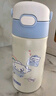 膳魔師兒童保溫杯小學(xué)生直飲水杯三麗鷗水壺316L不銹鋼含杯套350ml藍(lán)白 曬單實(shí)拍圖