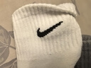 NIKE  3BRAND 耐克男女中長襪3雙裝2025夏季新款青少年運(yùn)動(dòng)襪子 白色/巖嶺灰 10歲以上 9/11 【適合38碼以上】 曬單實(shí)拍圖