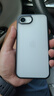猩球衛(wèi)士高級感保護殼適用Apple/蘋果iPhone16e護甲手機殼全包防摔硅膠套時尚磨砂透明極簡約外殼鏈黑 曬單實拍圖