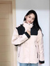 啄木鳥(niǎo)沖鋒衣男女三合一春秋冬季可拆卸防風(fēng)登山服情侶加絨夾克外套上衣 象牙白-三合一男女款 M (建議135-150斤） 曬單實(shí)拍圖