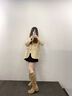 達(dá)芙妮西部牛仔靴子女2025新款新疆草原廢土風(fēng)流蘇堆堆短靴美拉德騎士靴 卡其色【粗跟5cm】【筒長(zhǎng)34cm】 37 曬單實(shí)拍圖