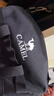 駱駝（CAMEL）戶外運動單肩包男女斜挎包健身小包休閑挎包單肩背包時尚駝包 黑色，573C426019B 曬單實拍圖