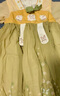 巴厘小豬【斷碼清倉】漢服女童連衣裙夏裝超仙禮服兒童甜美公主裙夏季短袖 淡黃 100 cm 曬單實拍圖