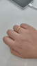 潮宏基足金5G黃金戒指碎碎冰女計價(jià) 御范 SRG30005685 15號戒圈約2.65g 曬單實(shí)拍圖