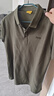 吉普（JEEP）短袖T恤男士夏季polo衫潮流休閑寬松涼感衣服男裝 軍綠 4XL 曬單實拍圖