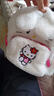 G.DUCKKIDS可愛毛絨三麗鷗雙肩背包KT貓學(xué)生hellokitty布丁狗毛毛包秋冬書包 白色KT貓雙肩包 曬單實拍圖