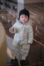 巴拉巴拉balaOne童裝嬰兒羽絨服連體衣寶寶2025新款冬裝哈衣爬服男童女童 綠色恐龍-白鴨絨 90 cm-充絨量93g 曬單實(shí)拍圖