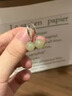 中國黃金 S925銀和田玉耳釘女士耳環(huán)墜首飾品生日禮物七夕節(jié)送女友老婆 【浪漫玫瑰禮盒】 *八倉發(fā)貨*當(dāng)/次日達(dá) 曬單實(shí)拍圖