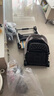 ANGI BABY嬰兒車可坐可躺嬰兒推車高景觀寶寶手推車雙向輕便帶減震遛娃神器 星鉆灰【舒適座艙+避震橡膠輪】 雙向高景觀0-3歲嬰兒車一體座艙 曬單實(shí)拍圖