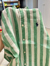 Polo Ralph Lauren 拉夫勞倫  女裝 25夏季經(jīng)典版型條紋亞麻襯衫RL26699 300-多色 XS 曬單實拍圖