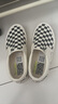 VANS范斯中性鞋Slip-On VR3低幫經(jīng)典帆布鞋休閑鞋 一腳蹬 棋盤格 37 曬單實(shí)拍圖