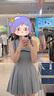 UR2025夏季新款女裝格雷系百褶翻領(lǐng)無袖連衣裙UWG750100 暖灰 L 曬單實(shí)拍圖