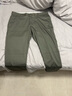 Bmuvlss輕奢男裝高檔品牌男褲2025夏款防皺商務(wù)休閑男士西褲彈力休閑褲男 灰綠 36 曬單實(shí)拍圖