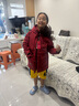 波司登（BOSIDENG）【反季】冬季極寒羽絨服兒童短款連帽加厚新國標90絨商場(chǎng)同款外套 【新年紅】紅運當頭9BW5 150 /72 體重約60-72斤 曬單實(shí)拍圖