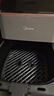 美的（Midea）AI烹飪空氣炸鍋 透明可視不用翻面 大容量智能觸控 空氣炸鍋烤箱一體機(jī)三合一5.3L KZC539J5 曬單實(shí)拍圖