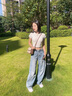 CinvaiKrose高級(jí)感包包女包2025年新款斜挎包單肩包小方包生日七夕情人節(jié)禮物 卡其配棕【送女友老婆走心實(shí)用】 曬單實(shí)拍圖