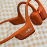 韶音（SHOKZ）OpenRun Pro 2 S820開放式藍(lán)牙耳機(jī)骨傳導(dǎo)耳機(jī)運(yùn)動跑步騎行無線 熔巖橙 曬單實拍圖