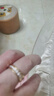 MZMZ彩金戒指女士玫瑰金食指戒求婚裝飾情人節時(shí)尚生日禮物送女友 次日達美9號【專(zhuān)柜19~21號】 曬單實(shí)拍圖