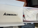 kawasaki川崎兒童羽毛球鞋穿越2.0耐磨男女童同款運(yùn)動(dòng)鞋B4412 白藍(lán) 36  曬單實(shí)拍圖