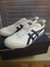 Onitsuka Tiger鬼塚虎春夏男女帆布一腳蹬懶人鞋MEXICO 66? SLIP-ON 1183A360 米色/藏青色 43.5 曬單實拍圖