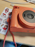 HKMW索尼機(jī)（SOYN）同款Fuji拍立得instax SQ1/SQ6/SQ40一次成像4寸方形相機(jī)美顏復(fù)古 SQ1云母白+水晶殼+相冊(cè) 官配+40張白邊相紙 曬單實(shí)拍圖